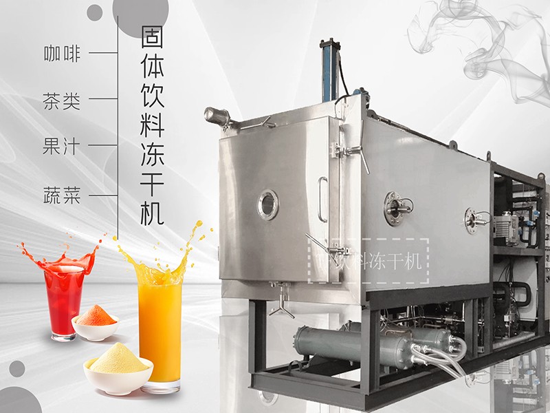 果汁凍干機、蔬菜汁冷凍干燥機、上海田楓固體飲料凍干機生產(chǎn)線成套設備